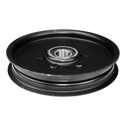 Aftermarket Flat Idler Pulley AM106627 Fits John Deere 335, 345, 325, LX88, LX78 HIM30-0073